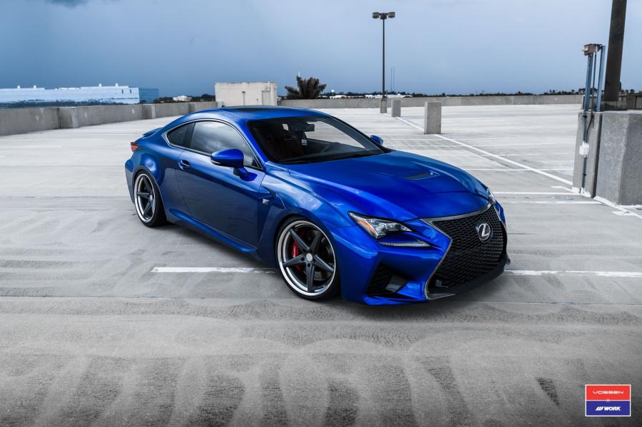 Lexus RC F X Work on Vossen Wheels (VWS-3) '2016